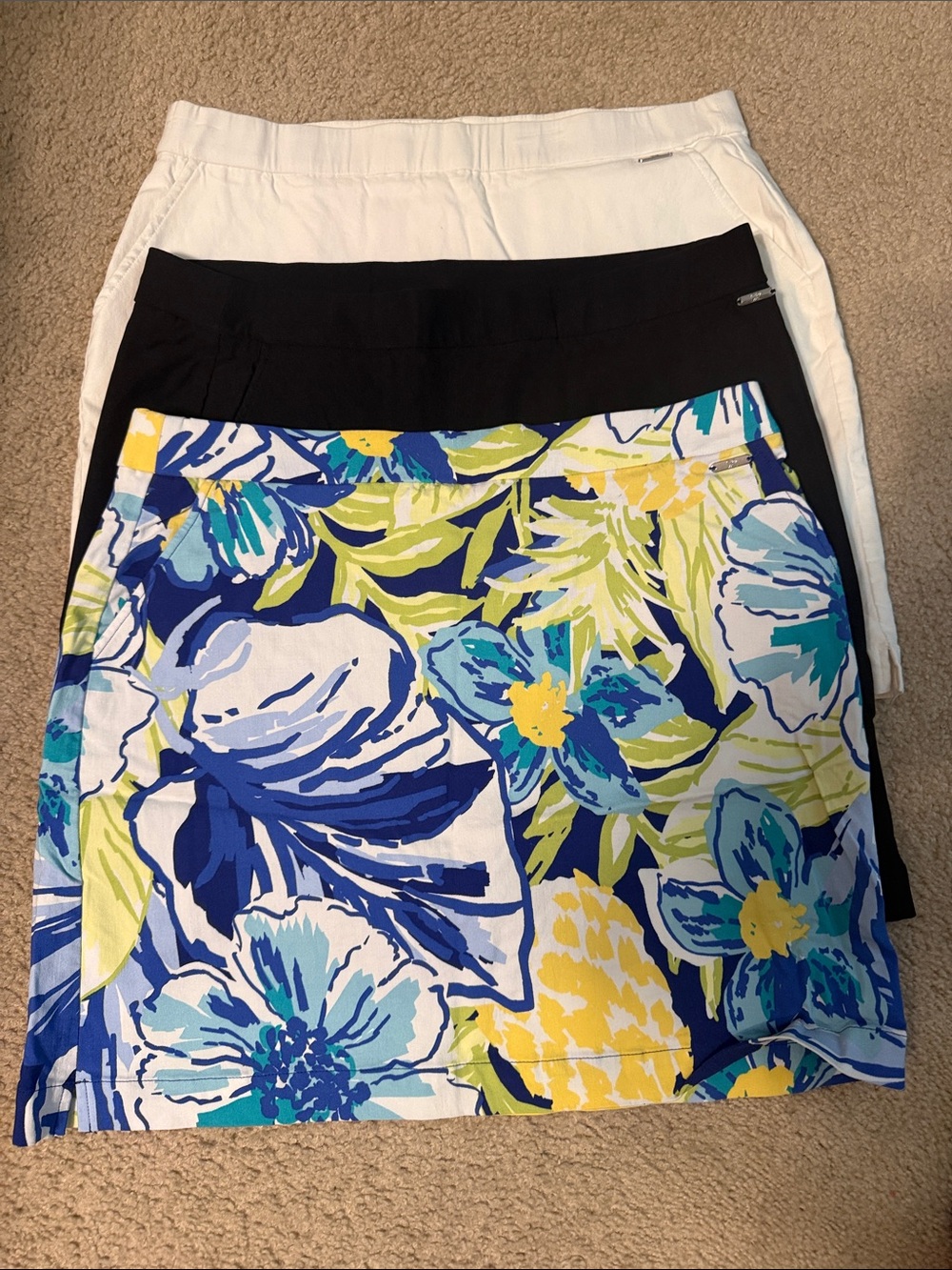 Set of 3 Rafaella Mini Skirts